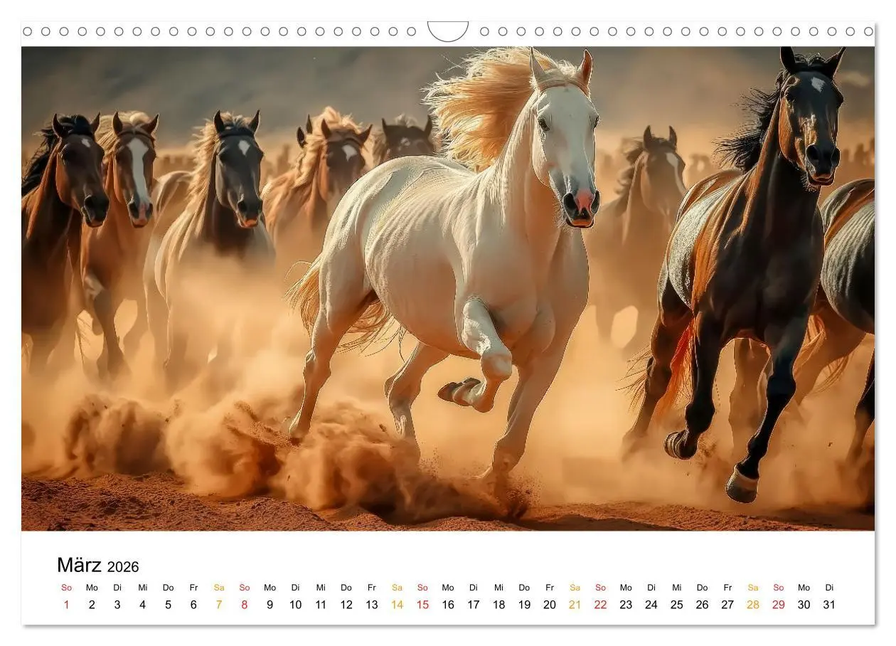 Bild: 9783457310670 | Westernwelt (Wandkalender 2026 DIN A3 quer), CALVENDO Monatskalender